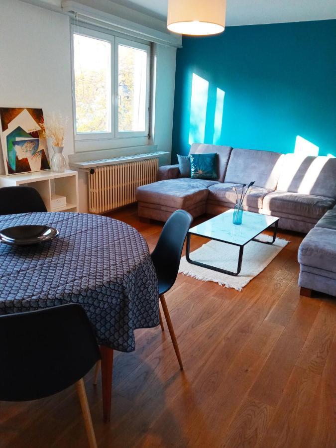 Rare A Colmar - Appartement Champ De Mars Vue Sur Parc - 70M2 - 2 Chambres Exterior photo